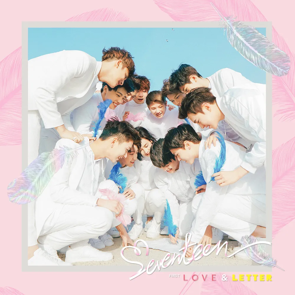 Capa do álbum FIRST 'LOVE&LETTER' do SEVENTEEN