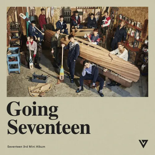 Capa do álbum Going Seventeen do SEVENTEEN