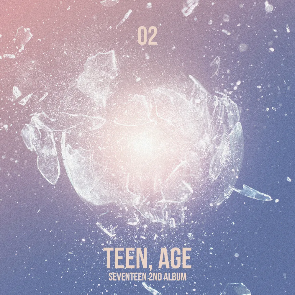 Capa do álbum TEEN, AGE do SEVENTEEN
