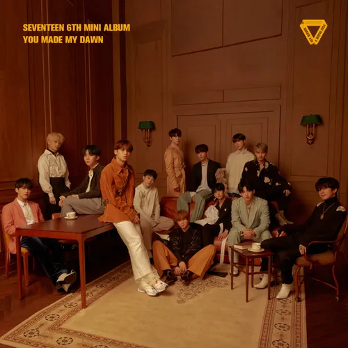 Capa do álbum YOU MADE MY DAWN do SEVENTEEN