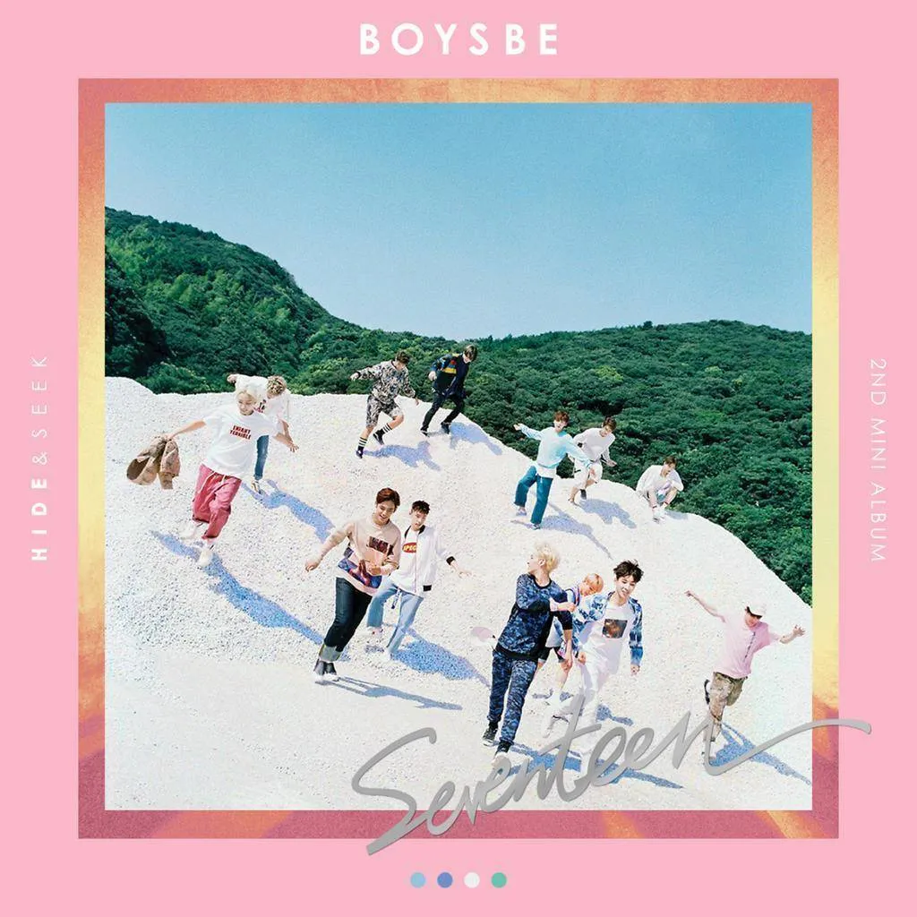 Capa do álbum BOYS BE do SEVENTEEN